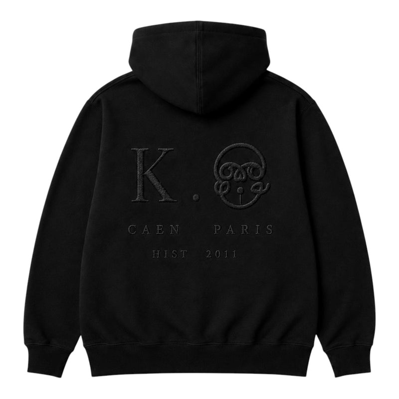 Hoodie Original K.O — Black on Black précommande