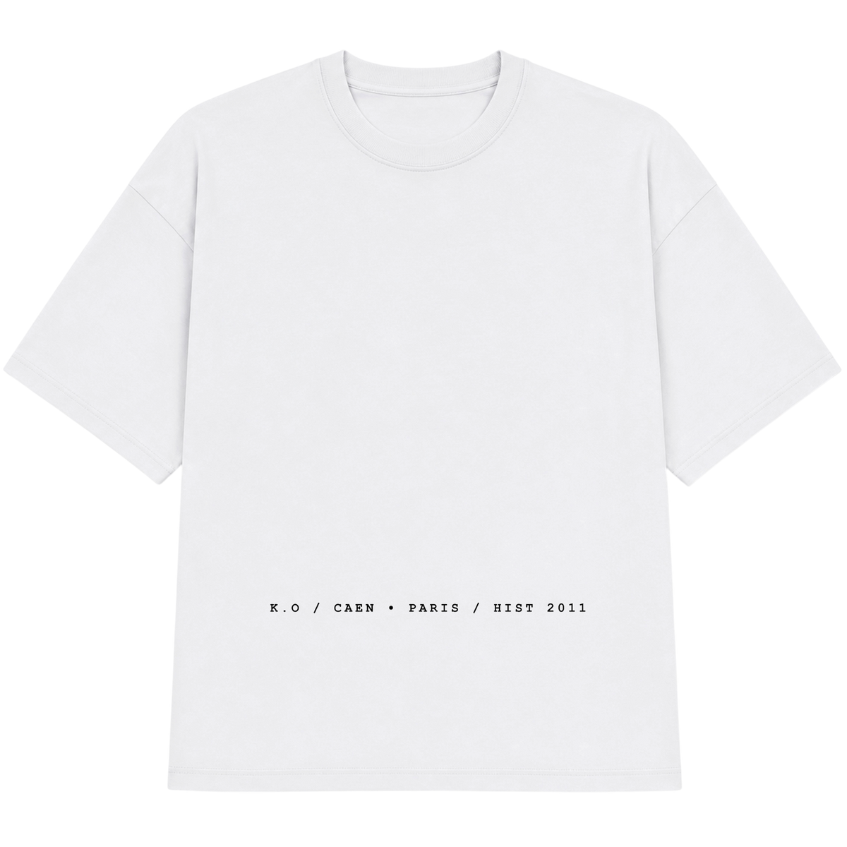 T-SHIRT HIST. 2011